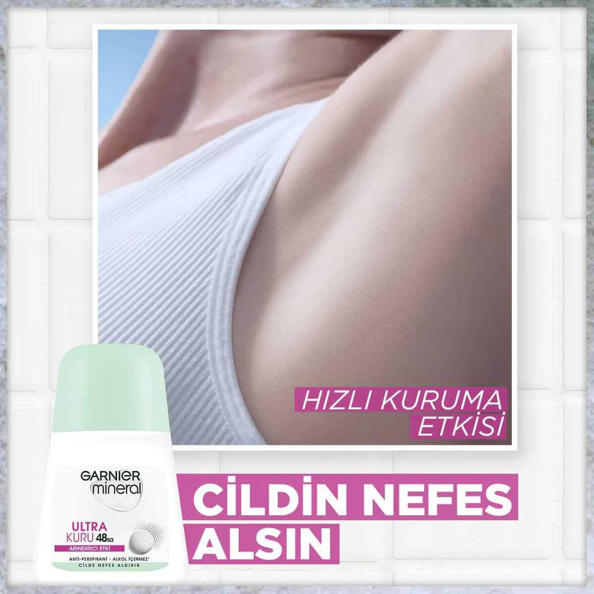 Garnier غارنييه ألترا دراي رول أون 50 مل