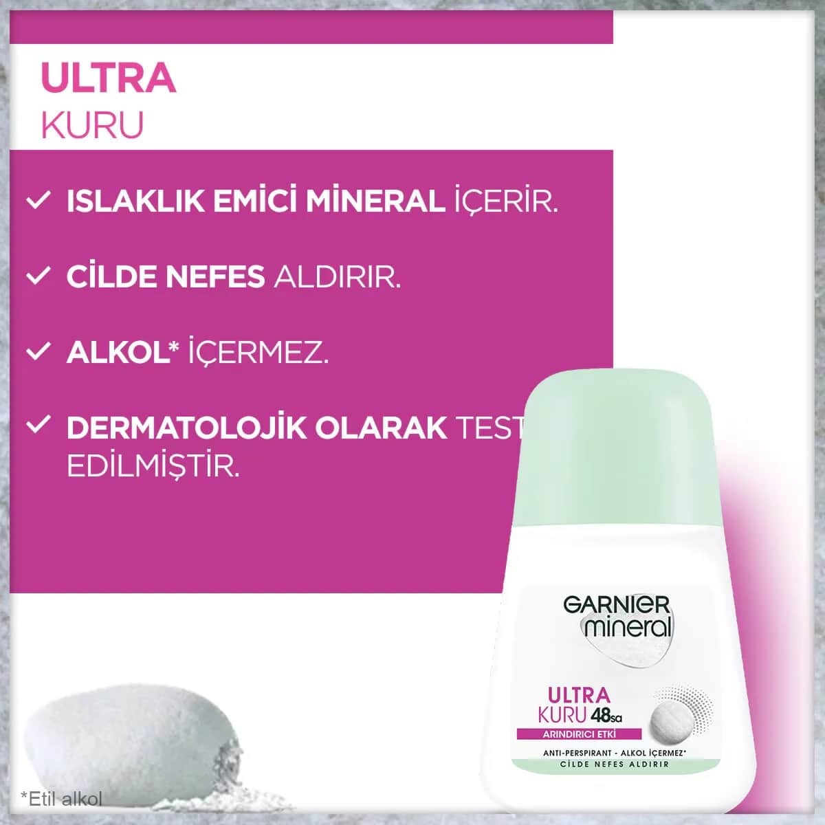 Garnier غارنييه ألترا دراي رول أون 50 مل