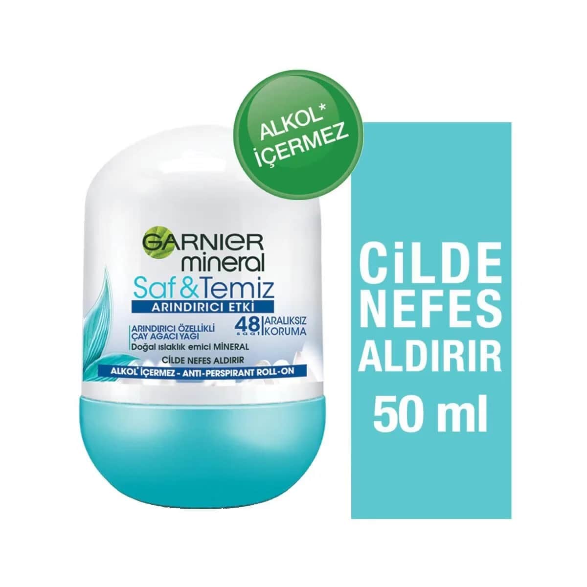 Garnier غارنييه بيور آند كلين رول أون المنقي ٥٠ مل