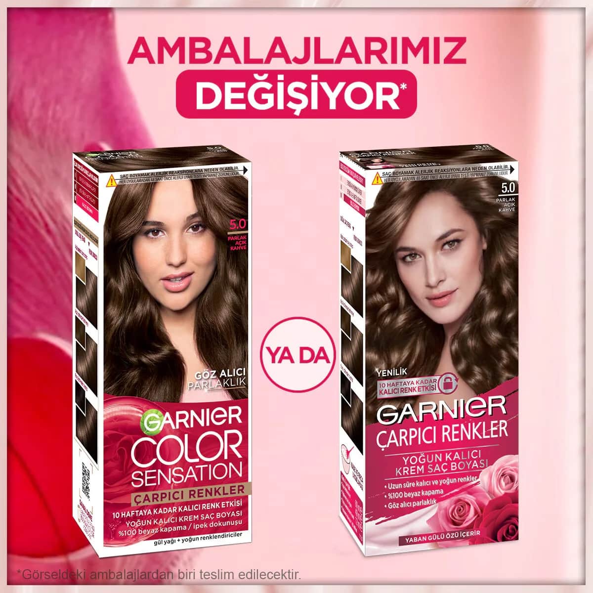 Garnier غارنييه سترايكنج كولورز 5.0 بني فاتح لامع
