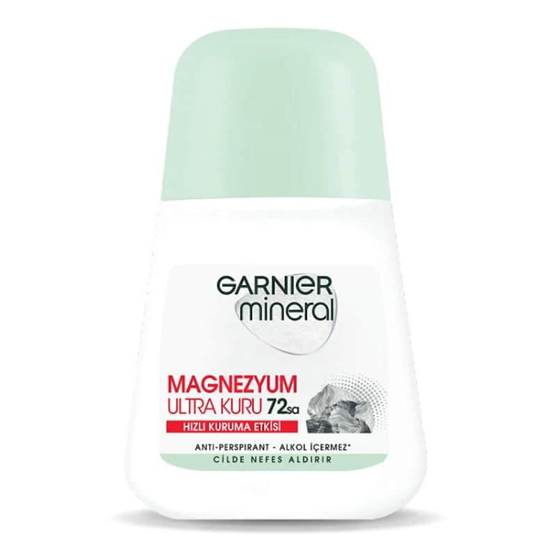 Garnier غارنييه مينيرال ماغنيسيوم ألترا دراي رول أون ٥٠ مل