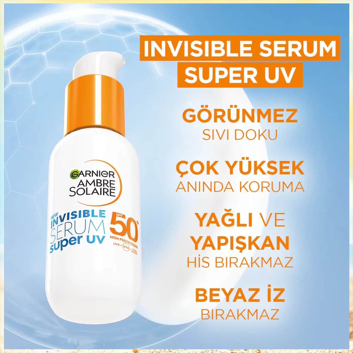 سيروم واقي شمس غير مرئي 30 مل من غارنييه Garnier