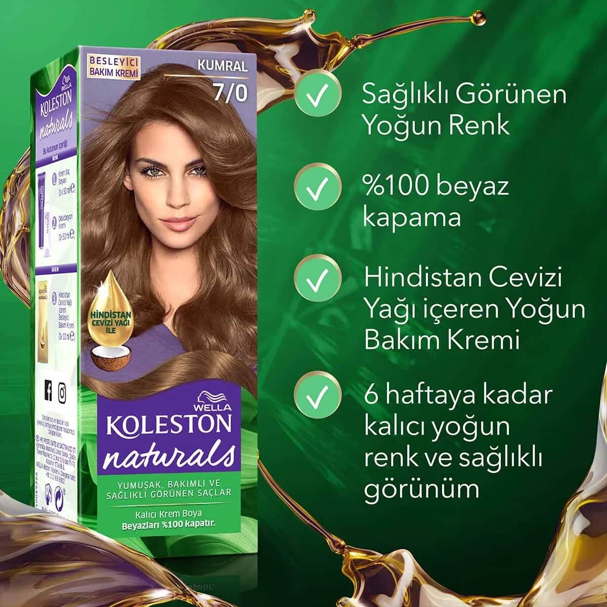 Wella Koleston صبغة شعر ويلا كولستون ناتشورالز ٧/٠ أشقر