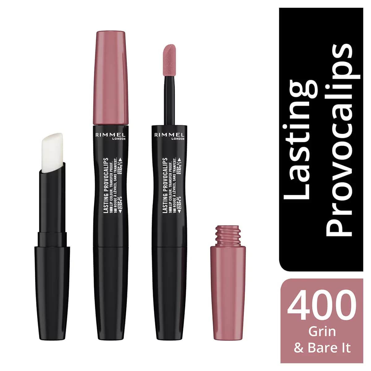 Rimmel London أحمر شفاه سائل بروفوكاليبس من ريميل لندن وبير إت 400