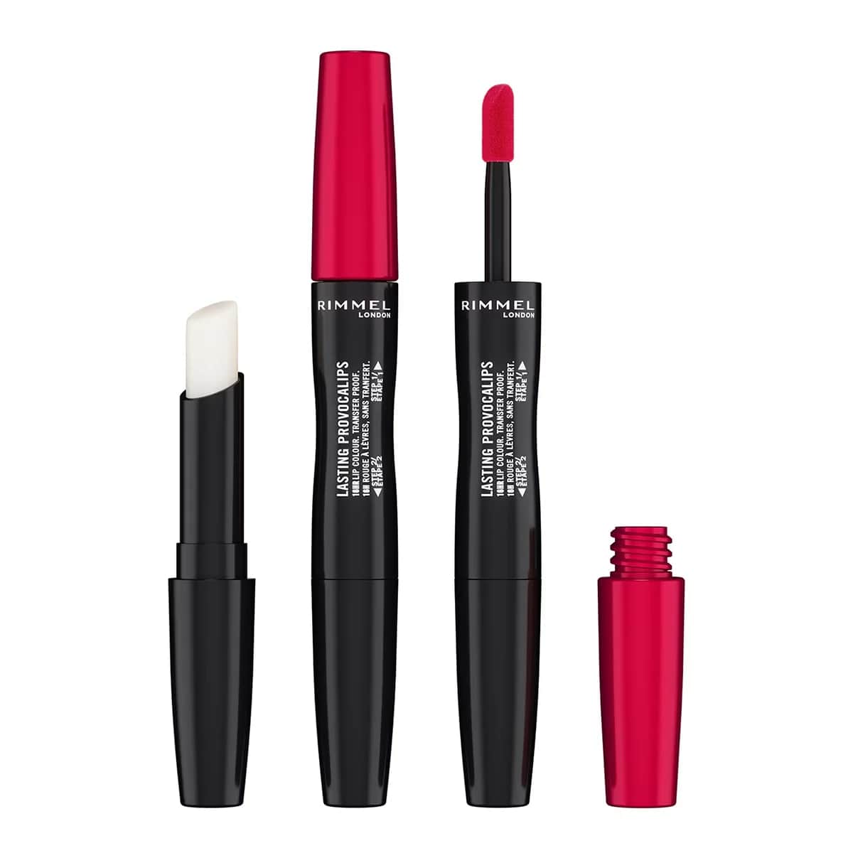 Rimmel London أحمر شفاه سائل بروفوكاليبس من ريميل لندن كيس ذا تاون ريد 500