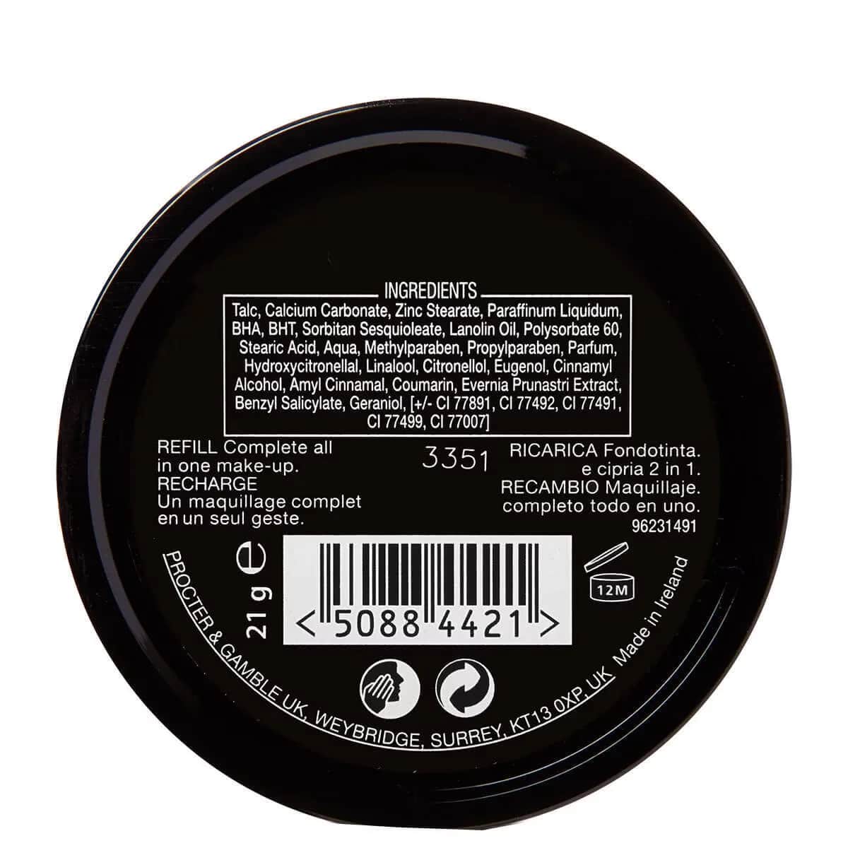 Max Factor بودرة ماكس فاكتور كريم باف ريفيل رقم 55