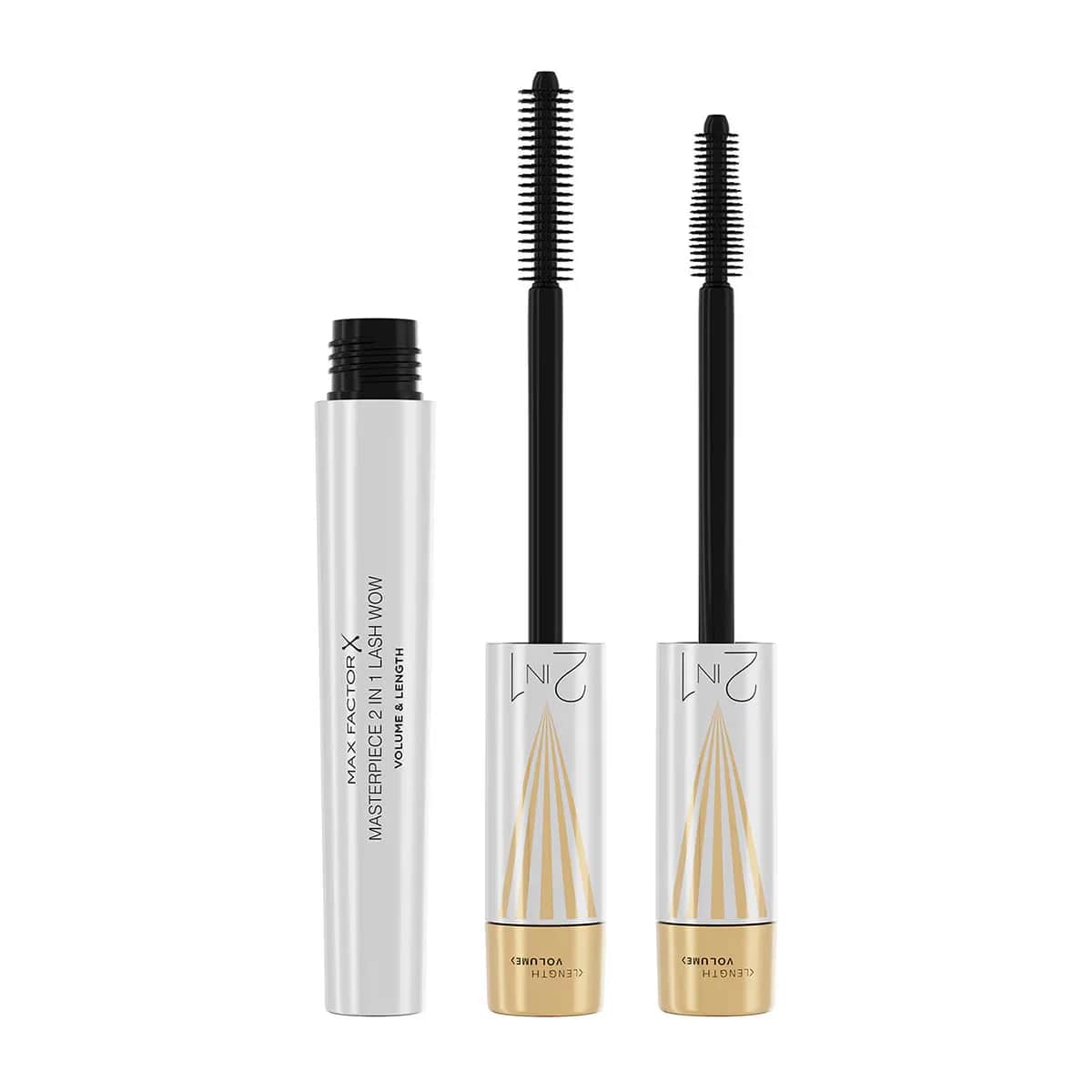 Max Factor ماسكارا ماكس فاكتور ماستربس 2 في 1 لاش واو