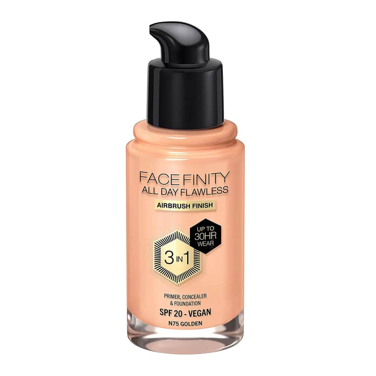 Max Factor Facefinity 3 in1 foundation No: 75 golden