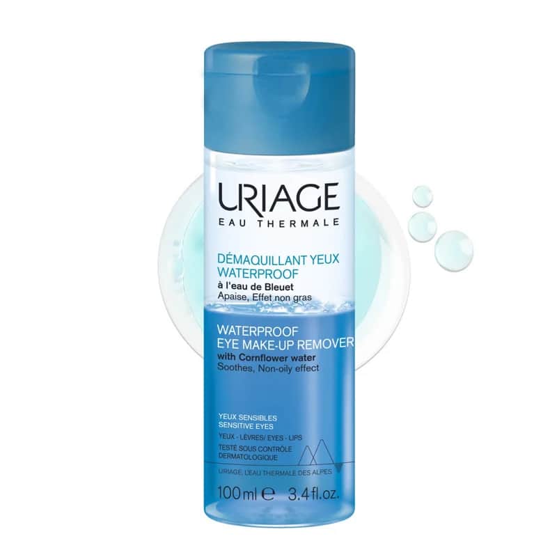 Uriage مزيل مكياج العيون المقاوم للماء من يورياج 100 مل