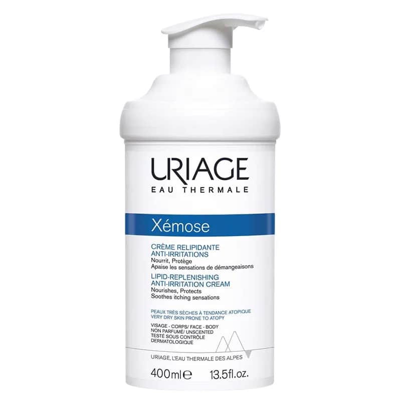 Uriage كريم يورياج زيموس المضاد للتهيج ومجدد للدهون 400 مل