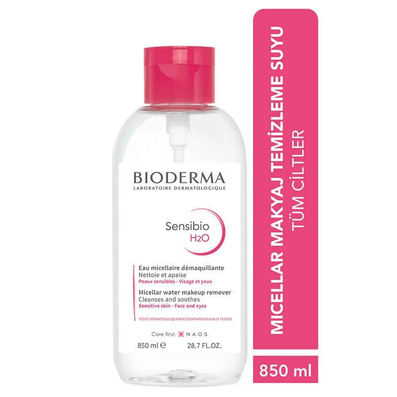 ماء تنظيف الوجه والمكياج 850 مل من بيوديرما Bioderma