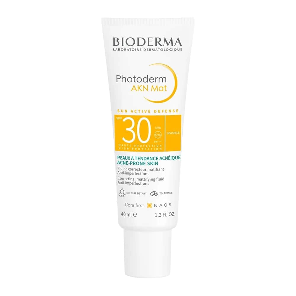 بيوديرما فوتوديرم أكن مات واقي شمس SPF 30 40 مل Bioderma