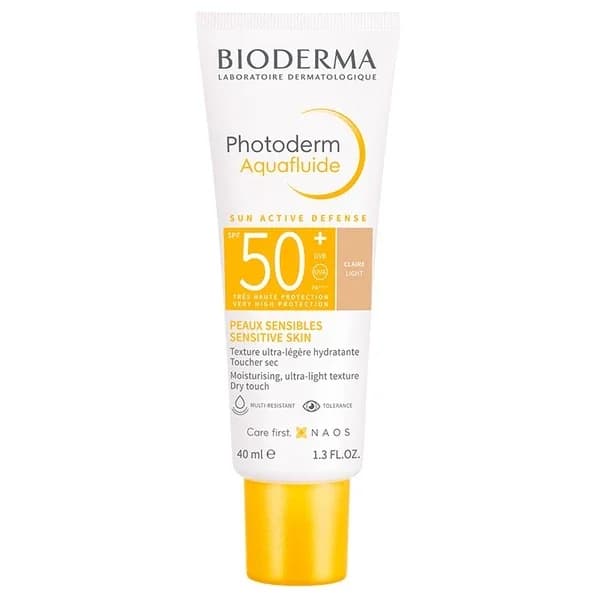 Bioderma بيوديرما فوتوديرم واقي شمس ملون بعامل حماية 50+ أكوافلويد 40 مل فاتح