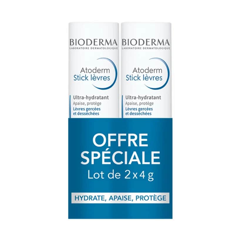 Bioderma مرطب شفاه من بيوديرما 2×4 جرام