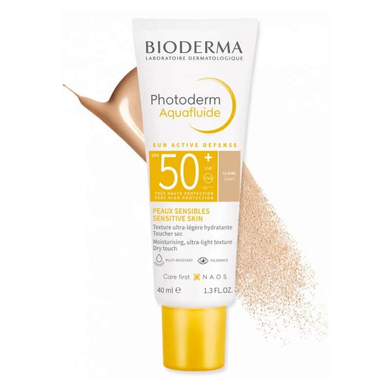 كريم واقي شمس ملون SPF 50+ من بيوديرما 40 مل فاتح Bioderma