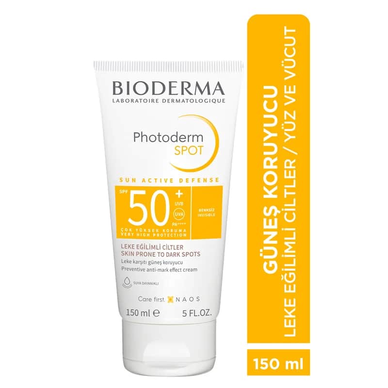 بيوديرما فوتوديرم سبوت واقي شمس SPF 50+ مضاد للبقع 150 مل Bioderma