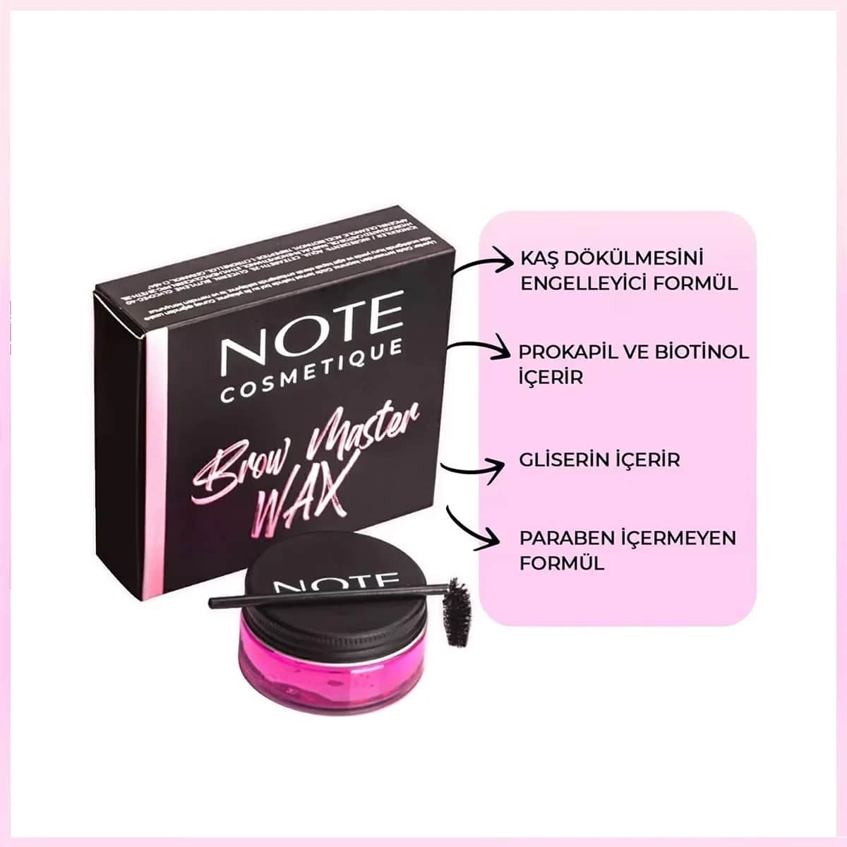 Note Brow Master Eyebrow Fixer & Shaper with Procapil 50ml