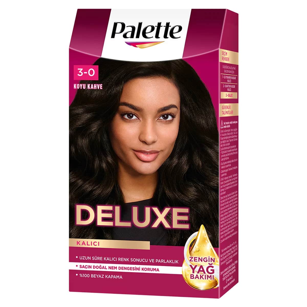 Palette صبغة شعر باليت ديلوكس بني رقم 3-0 50 مل