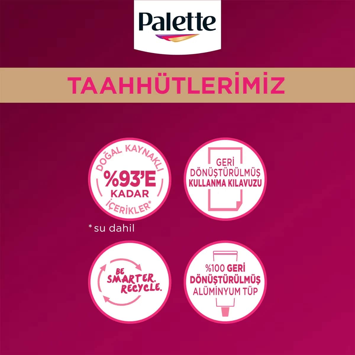 Palette صبغة شعر باليت ديلوكس نحاسي لامع مكثف رقم 7-77 50 مل