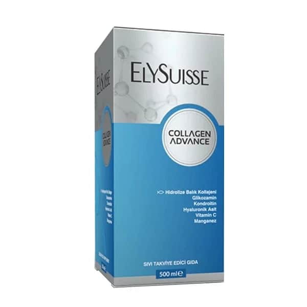 Elysuisse مكمل غذائي سائل من الكولاجين من إليسويس 500 مل