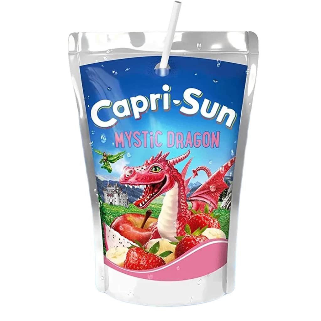 Capri Sun عصير فاكهة التنين ميستيك كابري صن مزيج منعش 200 مل