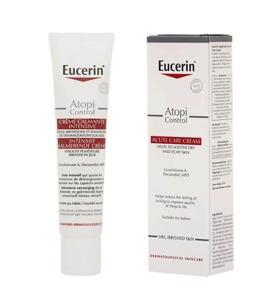 كريم العناية المكثفة اتوبي كنترول اكيوت للاكزيما الحادة من يوسرين 40 مل Eucerin