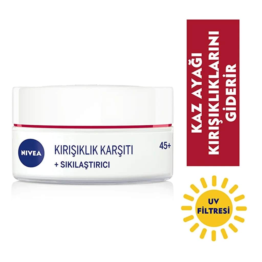 NIVEA كريم نيفيا للعناية بالوجه مضاد للتجاعيد 45+ 50 مل