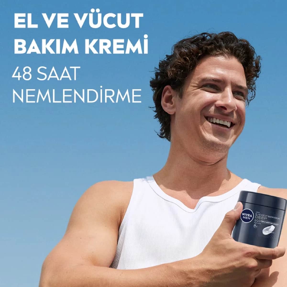 NIVEA كريم نيفيا للرجال لليدين والجسم العميق 400 مل