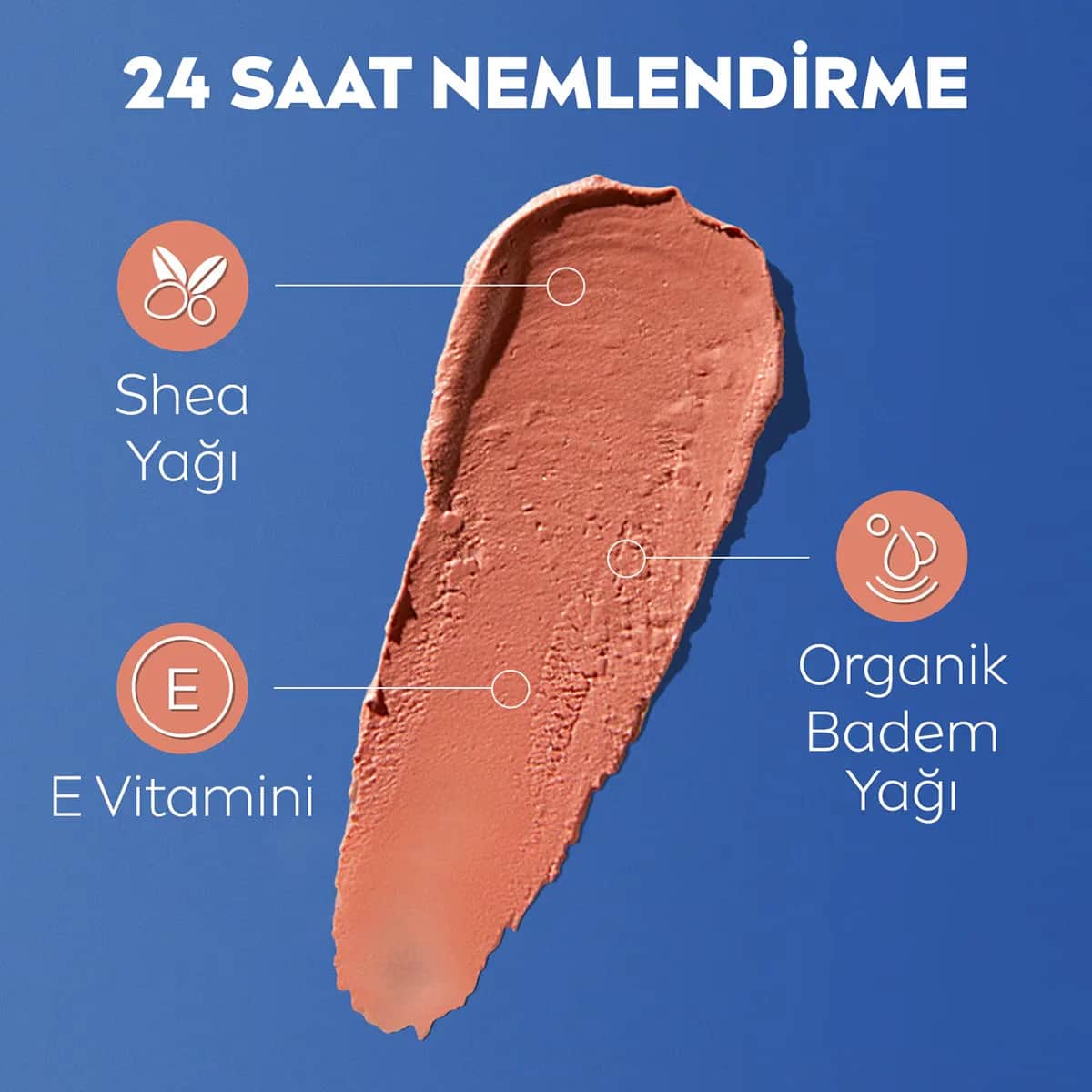 NIVEA كريم العناية بالشفاه من نيفيا كارينغ بيوتي نود بعامل حماية من الشمس 30، 4.8 غرام