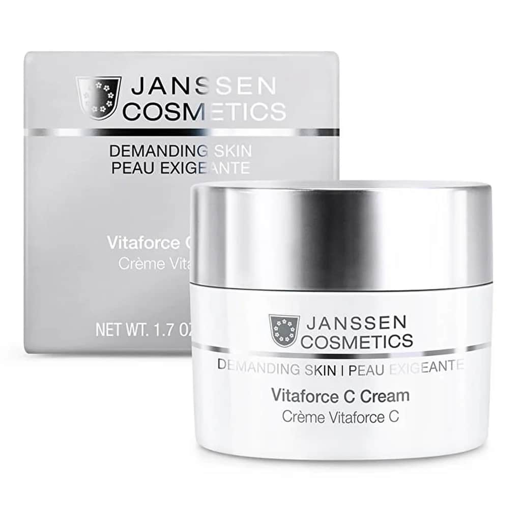 Janssen Cosmetics كريم يانسن كوزمتكس بتركيبة الكولاجين والإيلاستين وفيتامين سي ٥٠ مل