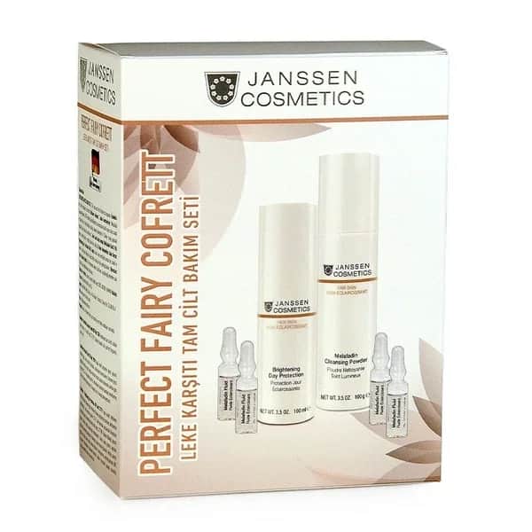 Janssen Cosmetics مجموعة العناية بالبشرة المضادة للشوائب من جانسن: منظف، أمبولة، مرطب