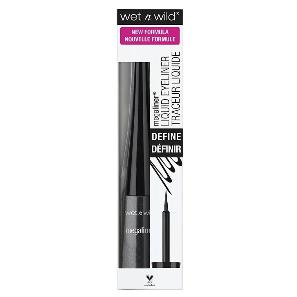 Wet n Wild محدد عيون سائل ميجالاينر من ويت ان وايلد أسود