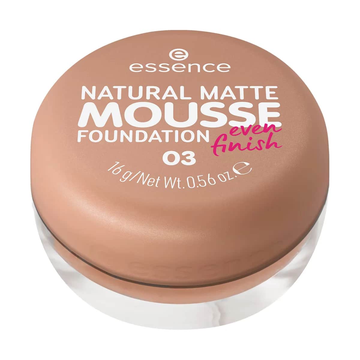 Essence كريم أساس موس مطفي طبيعي من إيسنس رقم 03