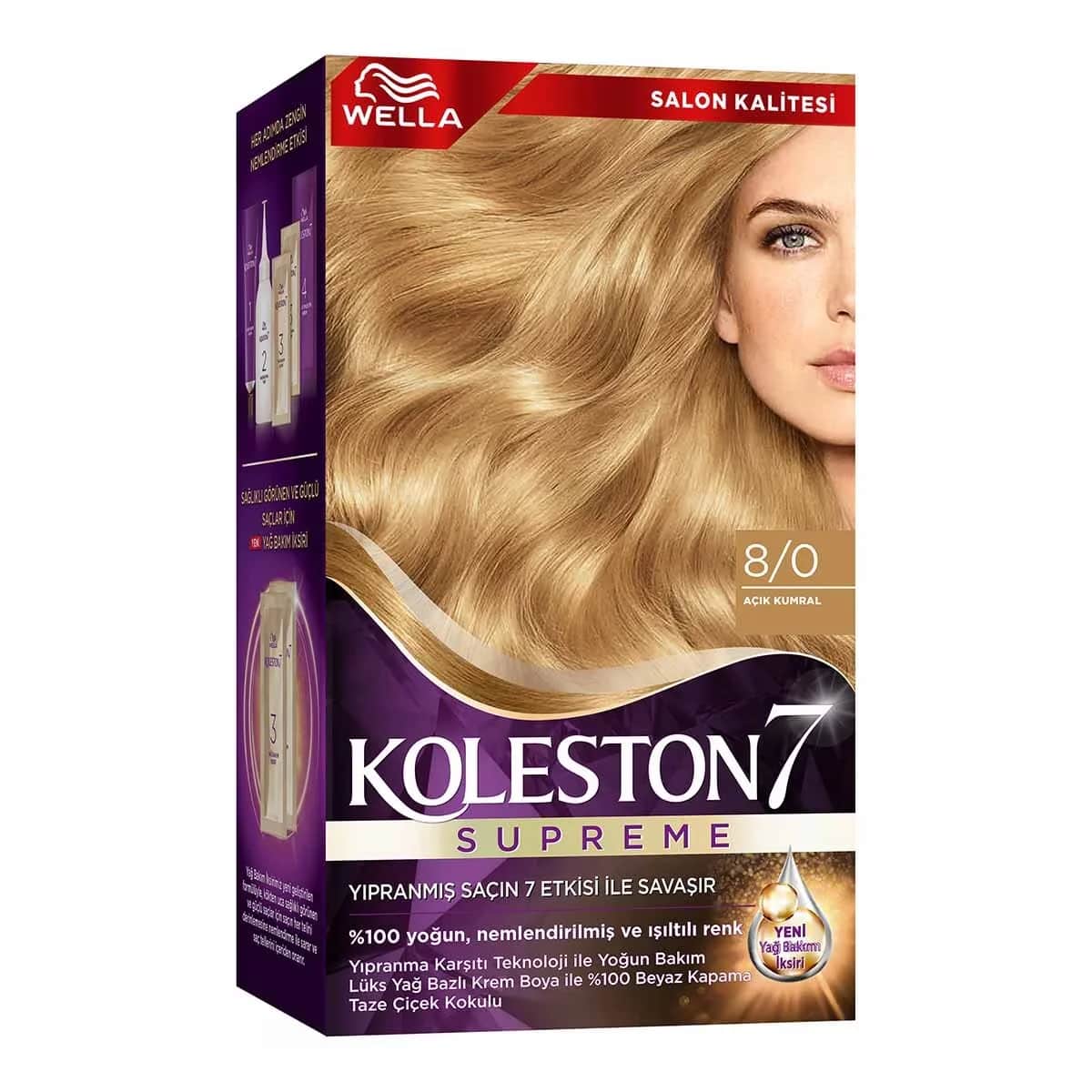 Wella Koleston صبغة شعر ويلا كوليستون سوبريم 8/0 أشقر فاتح