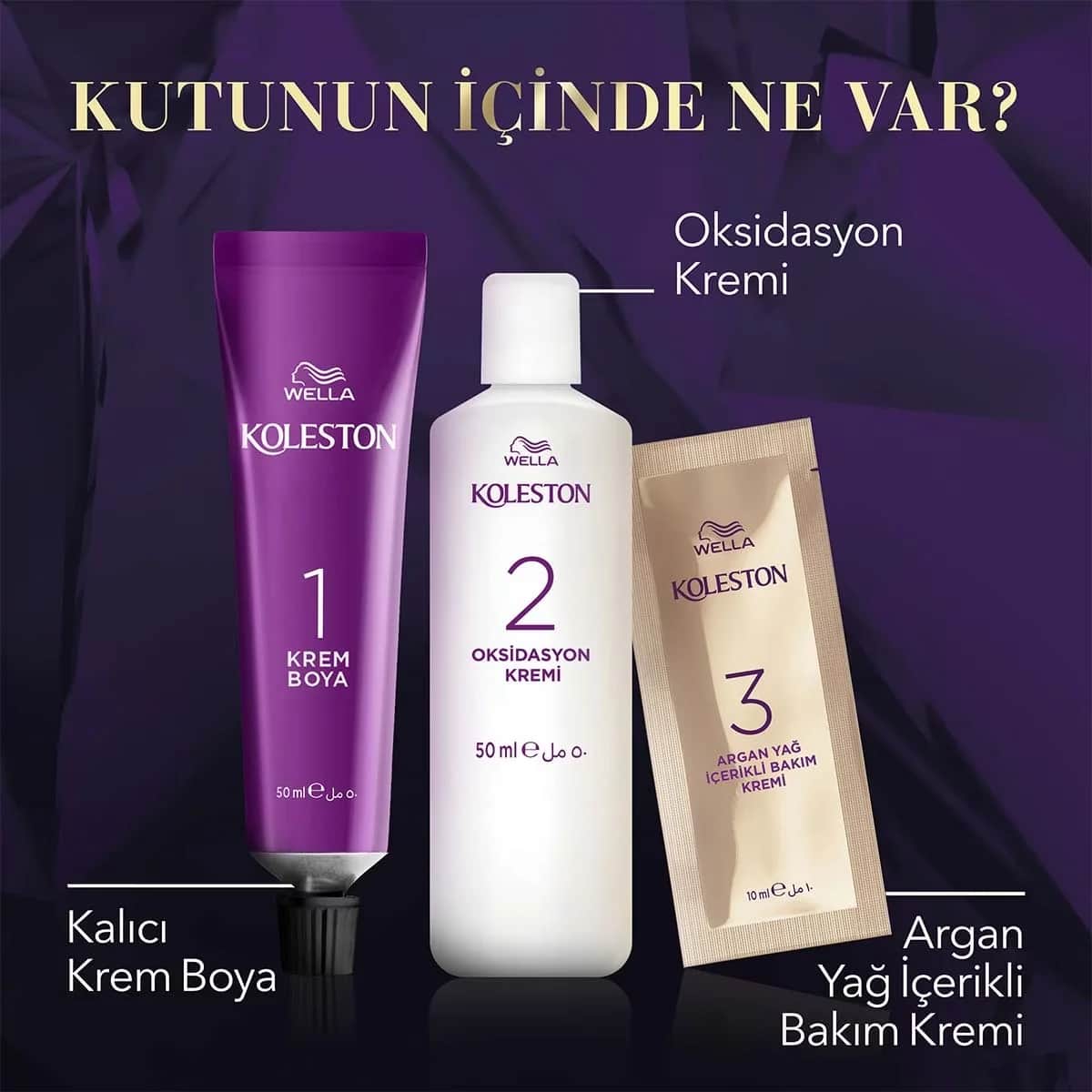 Wella Koleston صبغة شعر ويلا كوليستون المكثفة 7/3 قشر البندق