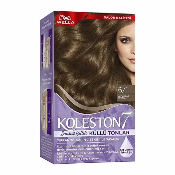 Koleston صبغة شعر كولستون ويلا سوبريم إنفينيت شاين أشقر رمادي داكن 6/1 50 مل