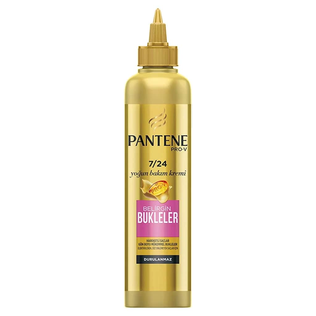 Pantene كريم بانتين لتصفيف الشعر المجعد بدون شطف، 300 مل