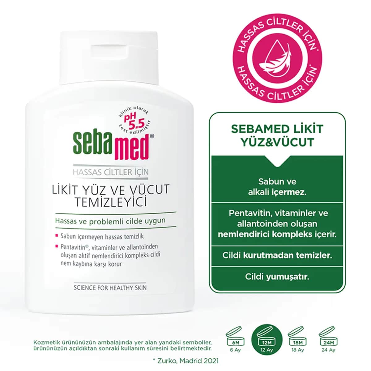 Sebamed Liquid Face And Body Cleansing Gel 200 ml