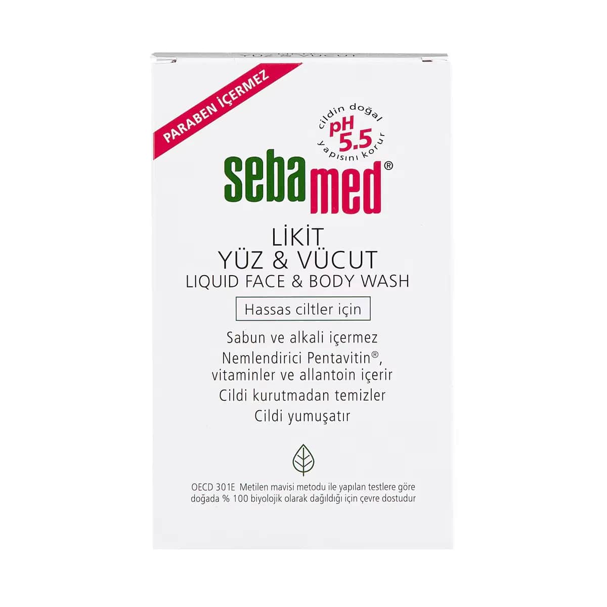 Sebamed Liquid Face And Body Cleansing Gel 200 ml