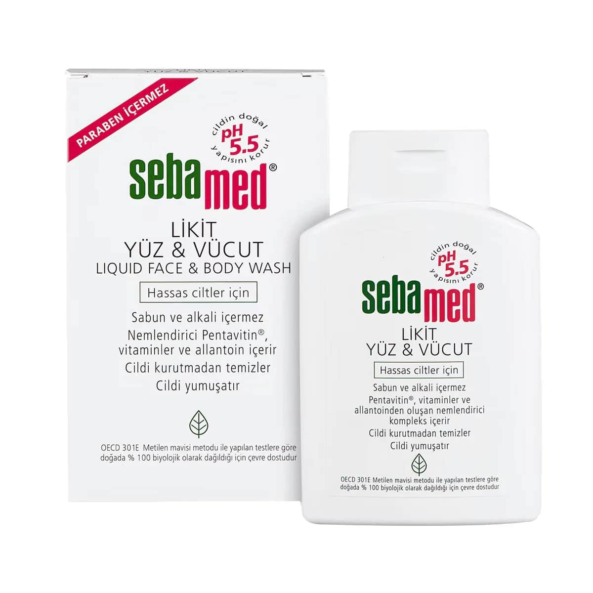 Sebamed Liquid Face And Body Cleansing Gel 200 ml