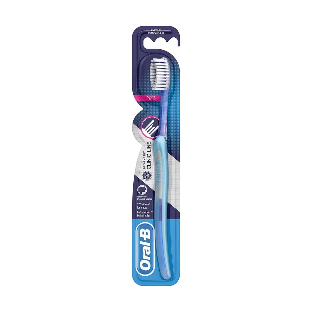 Oral-B فرشاة أسنان أورال-بي برو-إكسبيرت السريرية التقويمية