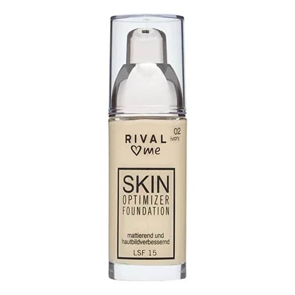 Rival Loves Me كريم أساس ريڤال لوفز مي، مُحسِّن للبشرة، رقم 02، عاجي، 30 مل
