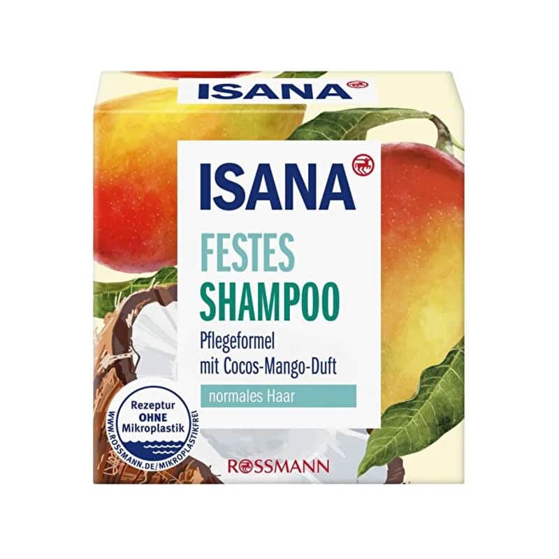 Isana شامبو إيزانا الصلب برائحة جوز الهند والمانجو 65 جم