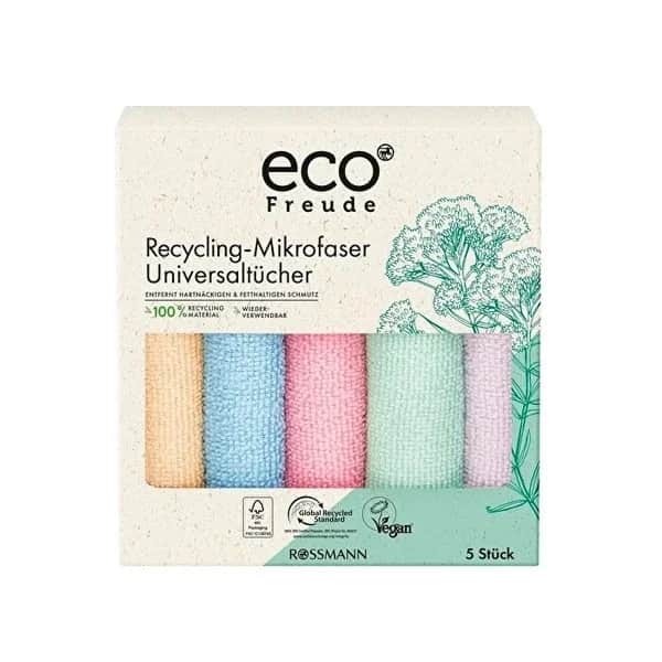مناديل ميكروفايبر معاد تدويرها 5 قطع من إيكو فريد Eco Freude