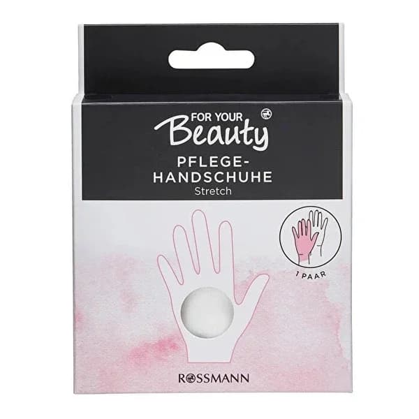 For Your Beauty قفازات قطنية للعناية باليدين من أجل جمالك