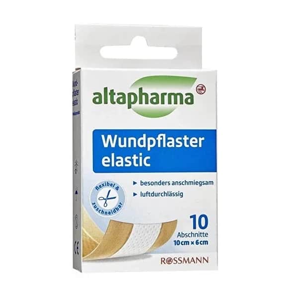 Altapharma ضمادة مرنة قابلة للقص من ألتا فارما، مقاس 10 قطع