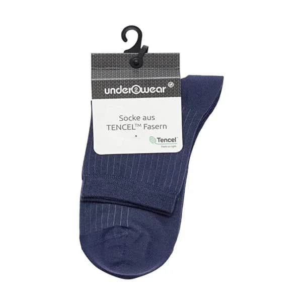 Underwear جوارب قصيرة من قماش الدنيم الأزرق لراحة وتهوية جيدة زوج واحد