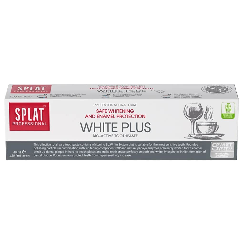 Splat معجون أسنان سبلات بروفيشنال وايت بلس 40 مل