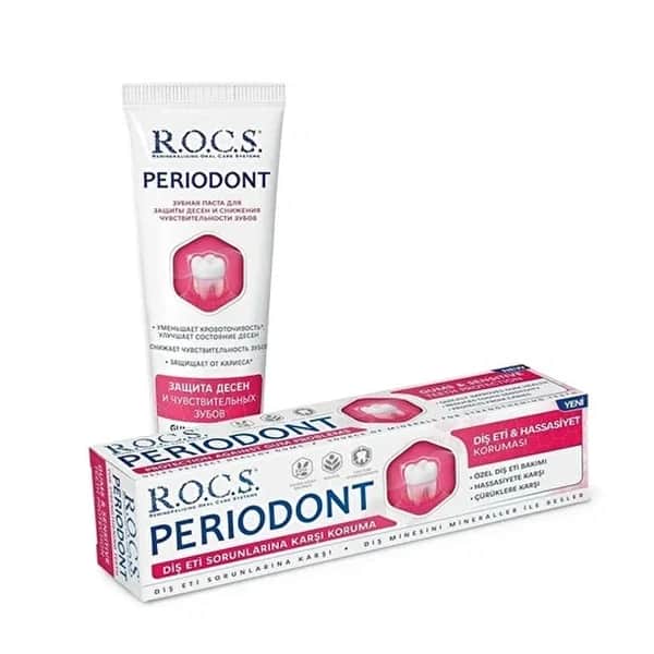 Rocs معجون أسنان روكس الخاص للعناية باللثة واللثة 75 مل