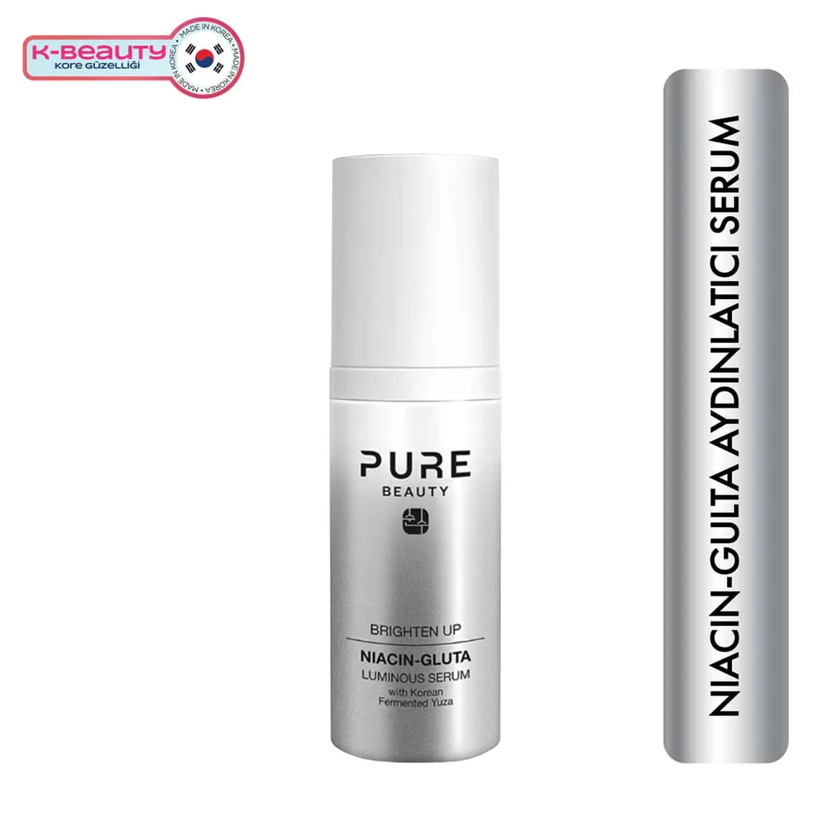 Pure Beauty سيروم بيور بيوتي برايتن أب المضيء بالنياسيناميد والغلوتاثيون 30 مل